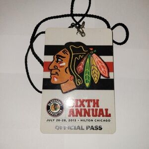 NICE!! Chicago Blackhawks Guest Pass 2013